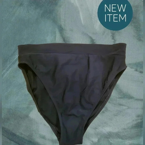 Exhilaration Women's bikini bottom size medium high waist modest - Picture 1 of 3